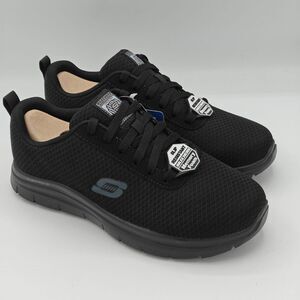 Skechers Flex Advantage SR Bendon Non-Slip Work Shoe, Men's Size 7 Wide